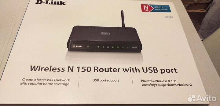 Беспроводной маршрутизатор D-Link dir-320