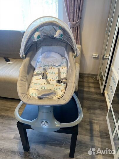 Детские качели шезлонг