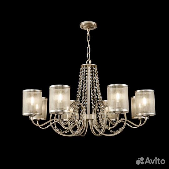 Freya FR2036PL-08G Bonadonna подвесная люстра