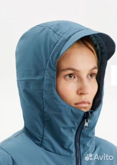 Двусторонний женский пуховик Shu