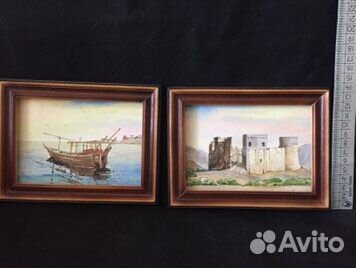 Картины mini акварель 1999 г