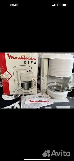 Кофеварка moulinex