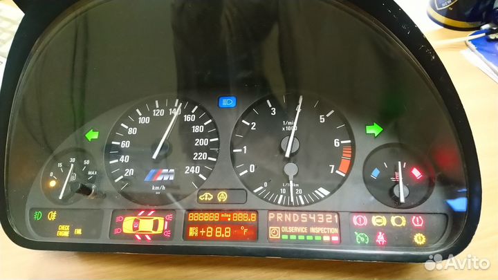 Панель приборов Е39 BMW (Приборная панель)
