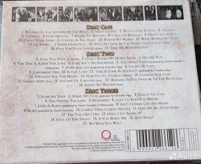 Whitesnake-30 Anniversary Collection.cd box