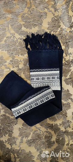 Комплект шапка и шарф