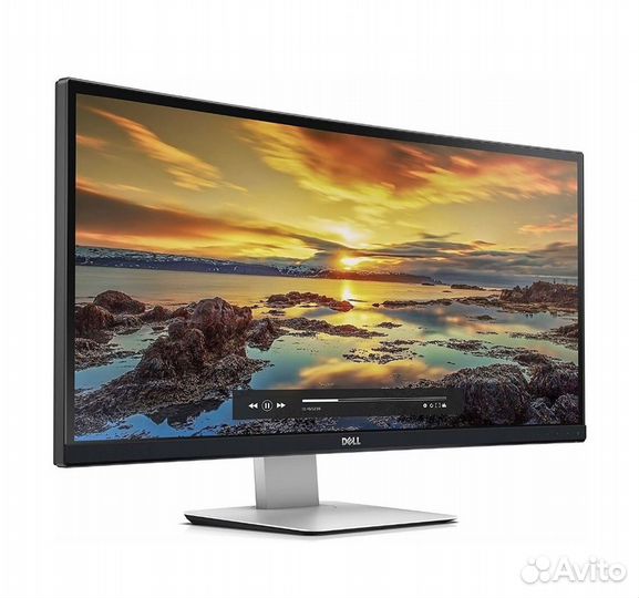 Монитор dell U3415W UltraSharp 34 изогнутый