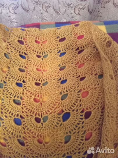 Шаль бактус косынка