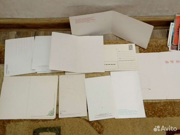 Открытки СССР чистые и нет