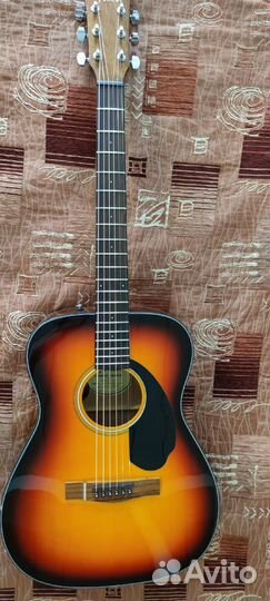 Трансакустическая гитара fender cc60s