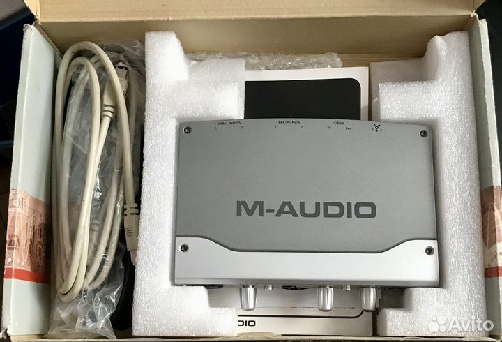 M- Audio FireWire Solo, внешняя звуковая карта