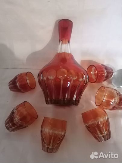 Цветной набор для напитков СССР