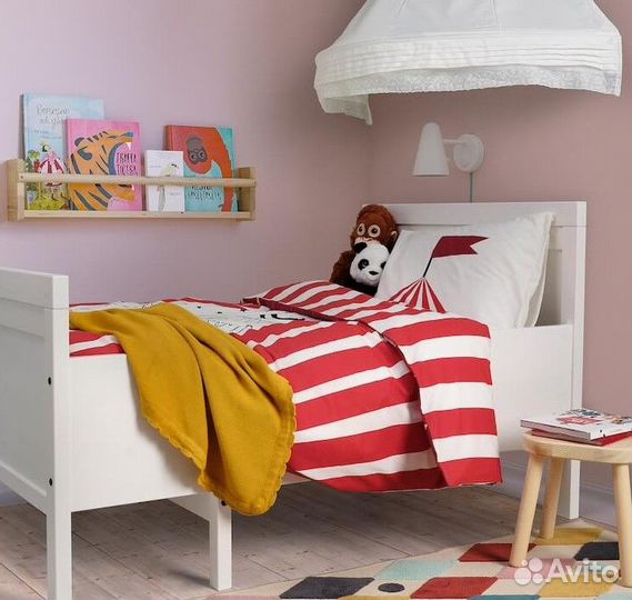 Детское постельное белье цирк икея busenkel Новое