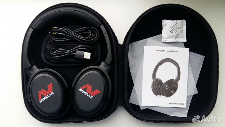 Беспроводные наушники Minelab ML 80