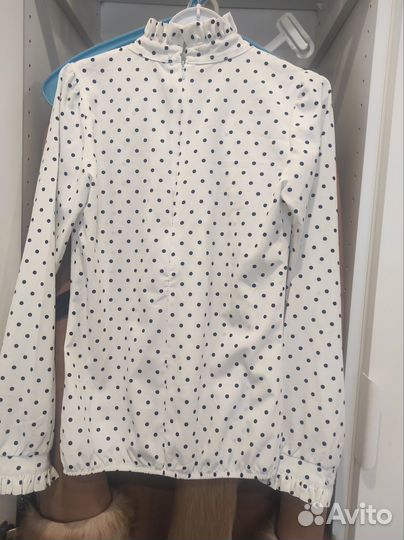 Блузка школьная для девочки 140 146