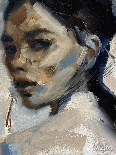 Портрет по фото на заказ маслом