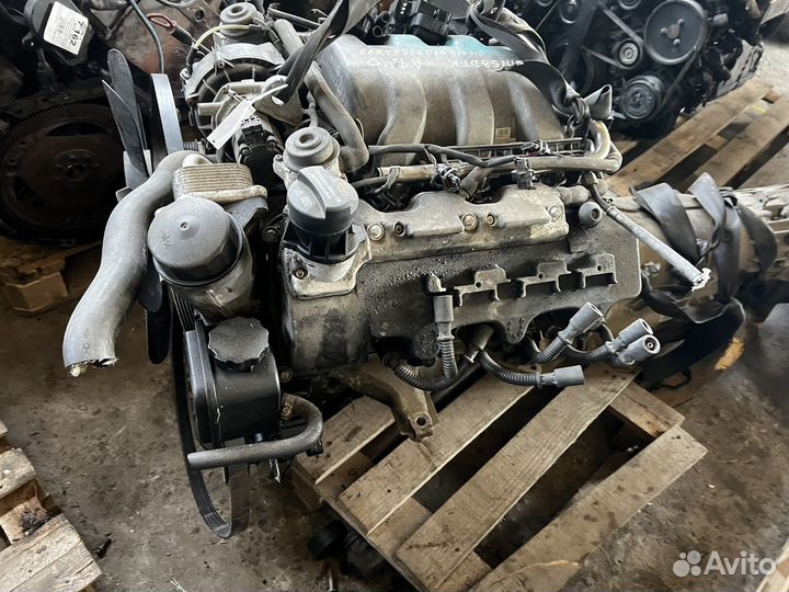 Двигатель 112.970 3.7 Mercedes-Benz