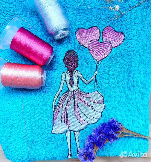 Полотенце с вышивкой