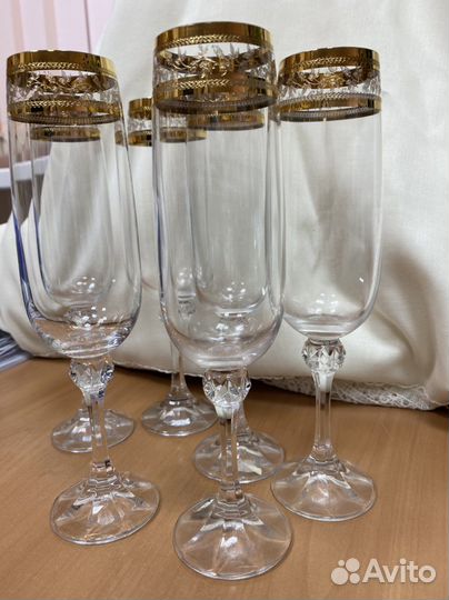 Бокалы для шампанского bohemia