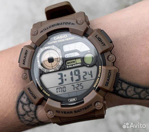 Оригинальные часы Casio Collection WS-1500H-5A