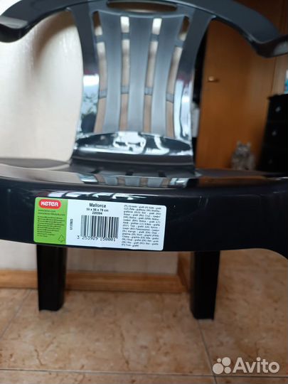 Стул пластиковый уличный для дачи, кафе