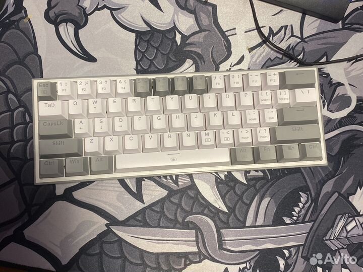 Механическая клавиатура 60 Redragon flzz k617-rgb