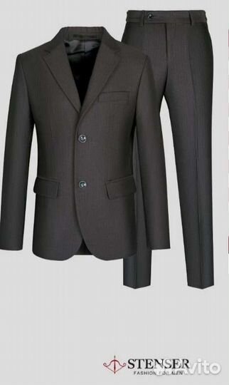 Костюм двойка и рубаха для школьника