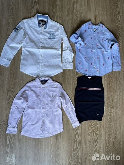 Костюм Boss,Рубашки Ralph,джинсы