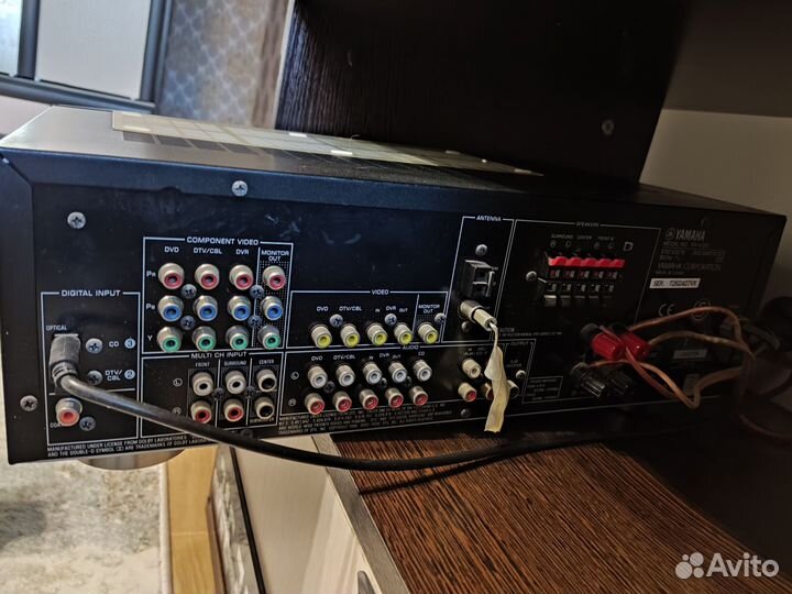 Ресивер Yamaha + колонки JBL