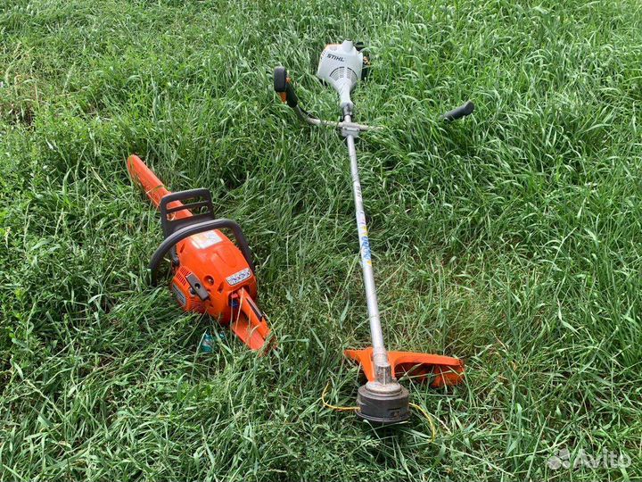 Аренда прокат бензокосы, бензопилы