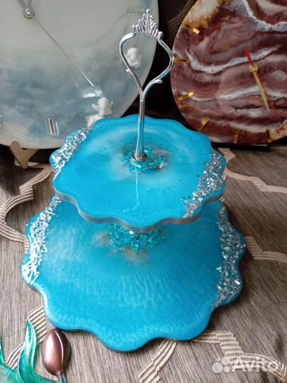 Фруктовниц а из эпоксидной смолы