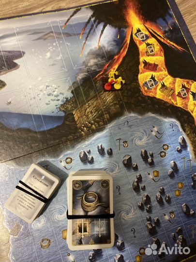 Путешествие к центру земли настольная игра