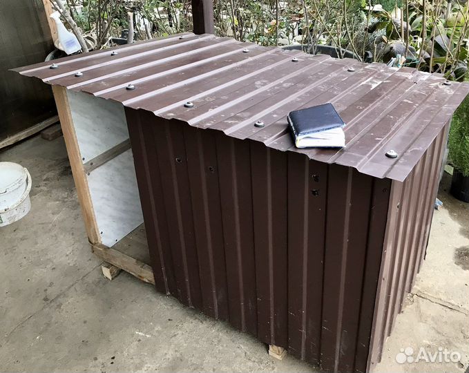 Будка теплая для большой собаки