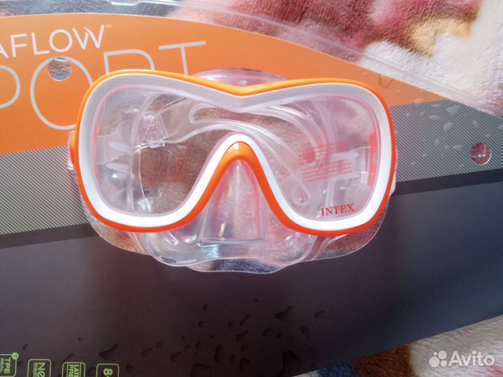 Маска для подводного плавания новая