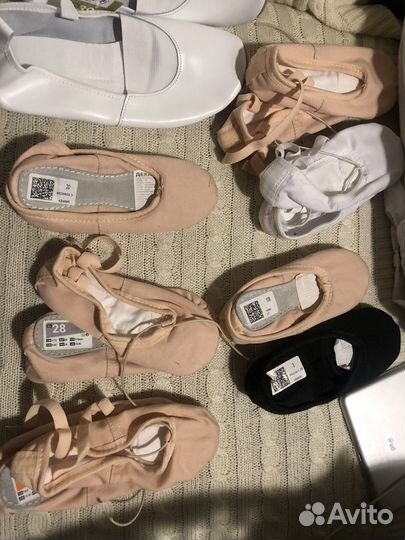 Новые балетки и чешки девочке 24-28 р, 36 р