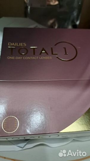 Линзы Alcon Dailies Total 1 -5,25 180 шт