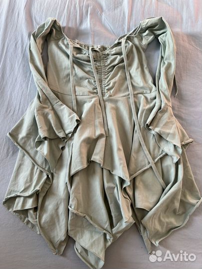 Платье мини летнее s