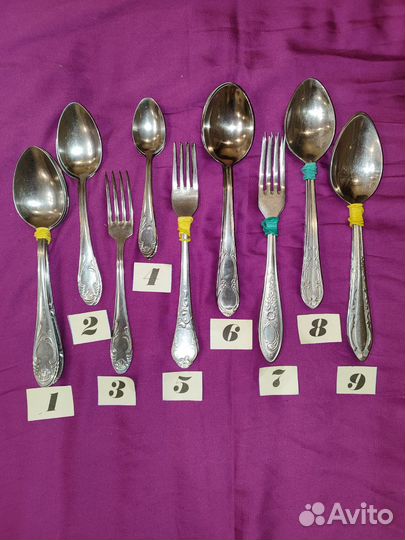 Столовые приборы СССР