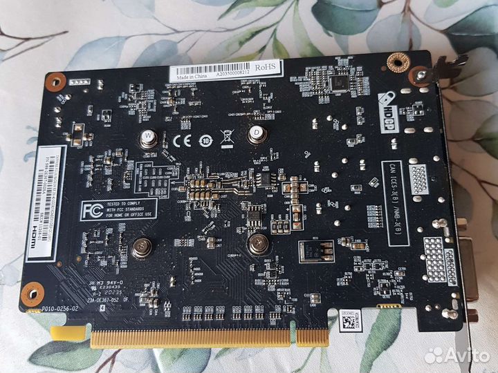 Видеокарта rx550 4gb Sapphire