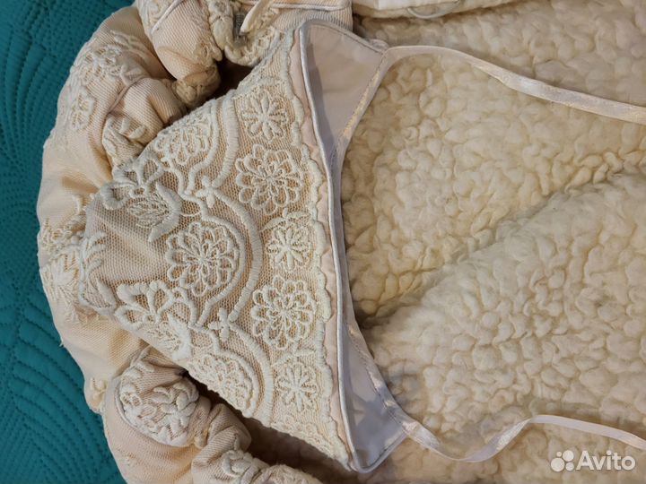 Зимний конверт в коляску