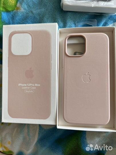 Чехол на iPhone 12 pro max кожа