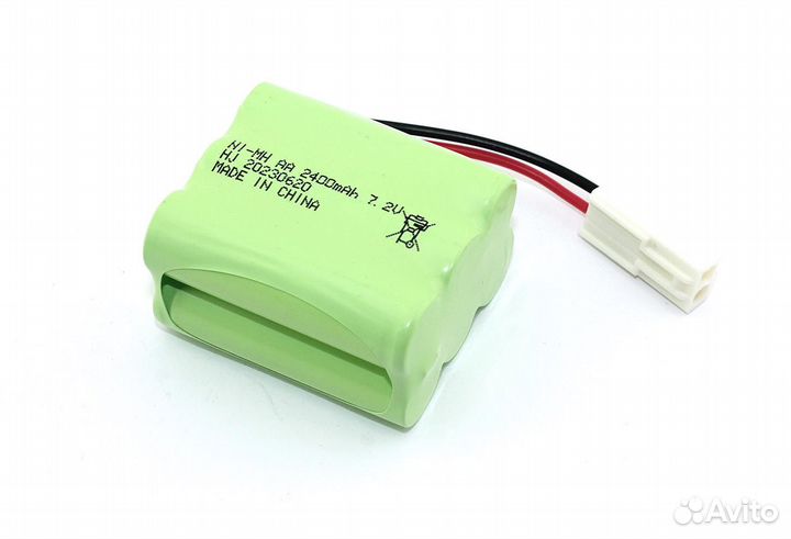 Аккумулятор Ni-Mh 7.2V 2400 mAh AA Row разъем EL-2