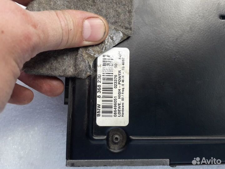 Усилитель акустической системы BMW 3-серия E46