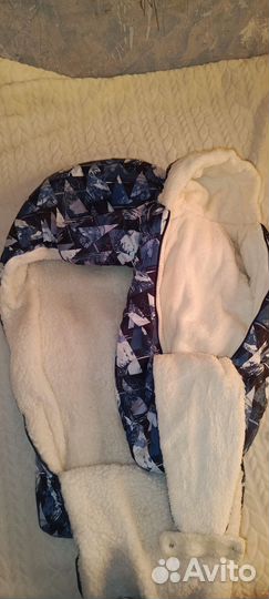 Зимний конверт на выписку