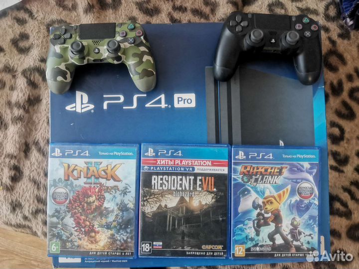 Sony playstation 4 pro 1tb + vr