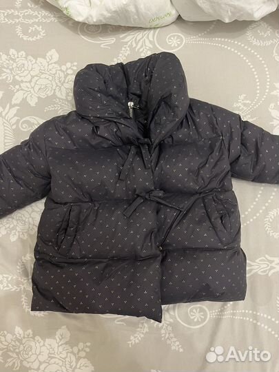 Зимняя куртка на девочку Zara 86