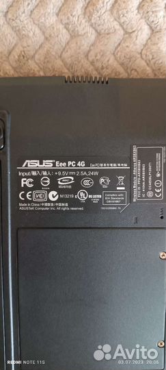 Нетбук asus