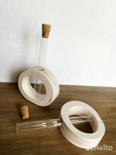 Ваза с колбой/ваза с пробиркой