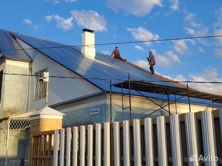 Кровельные работы крыша