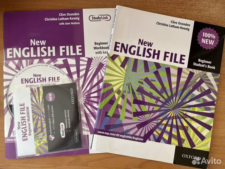 Учебник+тетрадь NEW english file