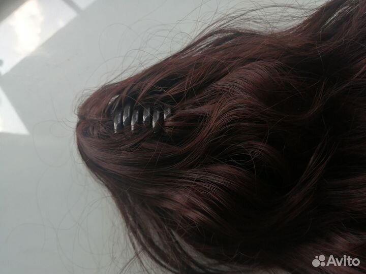 Хвост шиньон на крабе